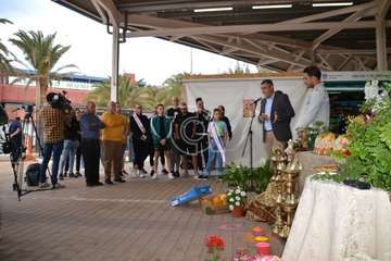Sorteo del orden de participación en la Gla drag Queen de Telde (Foto TA y FJS)